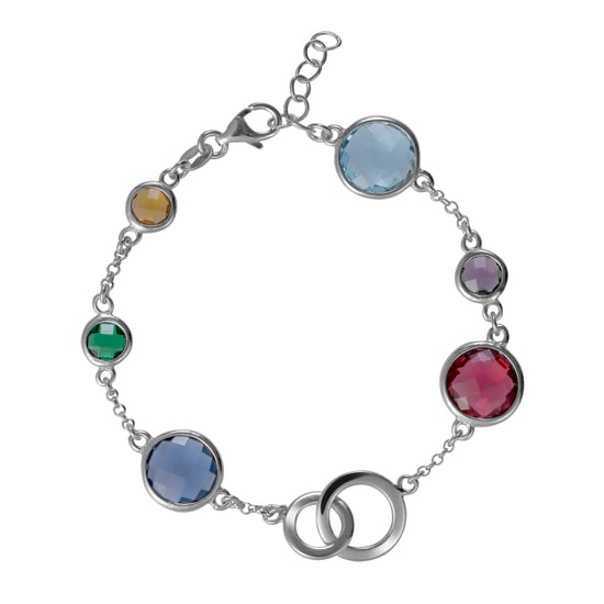 Orphelia 'Eloise' Dames 925 Sterling Zilveren Set: Armband + Ketting - Zilver SET-7409 - Image 2