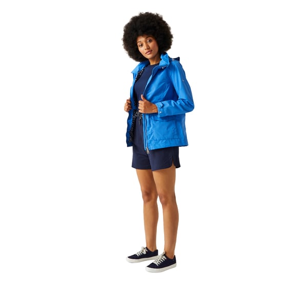 Regatta Womens/Ladies Navassa Waterproof Jacket (Sonic Blue)