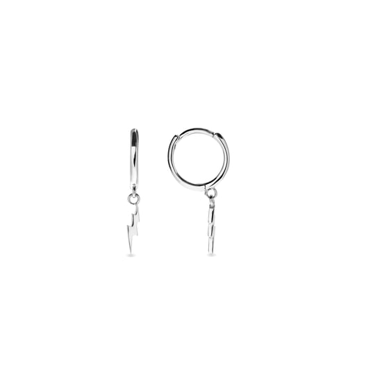 Luxenter 925 Sterling zilveren oorbellen gerhodineerd - Zitlu - Image 1