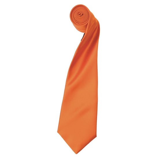 Premier Kleurencollectie Satijnen Stropdas (Terracotta) - Image 1