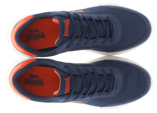Lonsdale Mens Trainers Kinross Lace Up navy