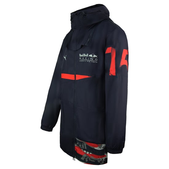 Puma Red Bull Racing RCT Long Sleeve Zip Up Navy Blue Mens Long Jacket 577760 01