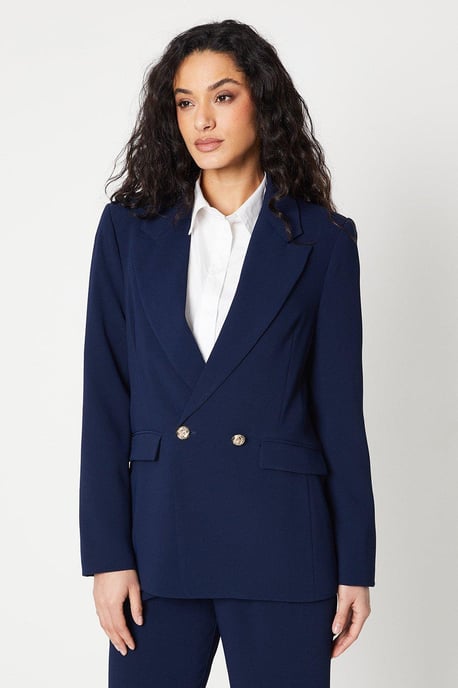 Button Detail Occasion Db Blazer