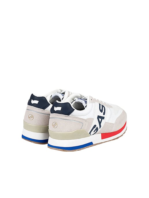 Gas Sneakers Yohn MIX Mannen Wit - Image 3