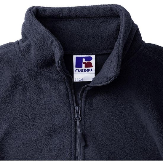 Russell Heren Full Zip Outdoor Fleece Jacket (Franse marine) - Image 3