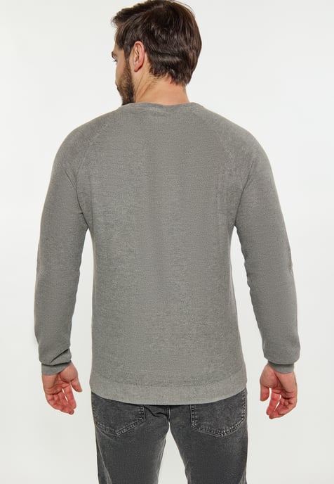 Dreimaster Jumper Heren grijs melange - Image 4