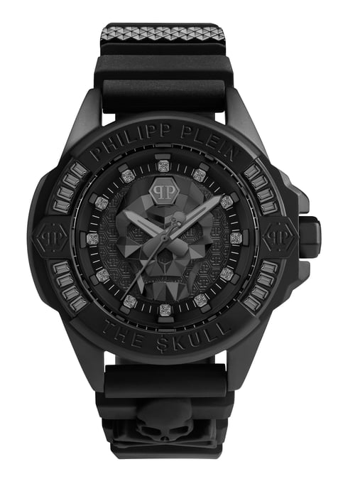 Philipp Plein The $kull Genderless Unisex's Black Watch PWNAA0322