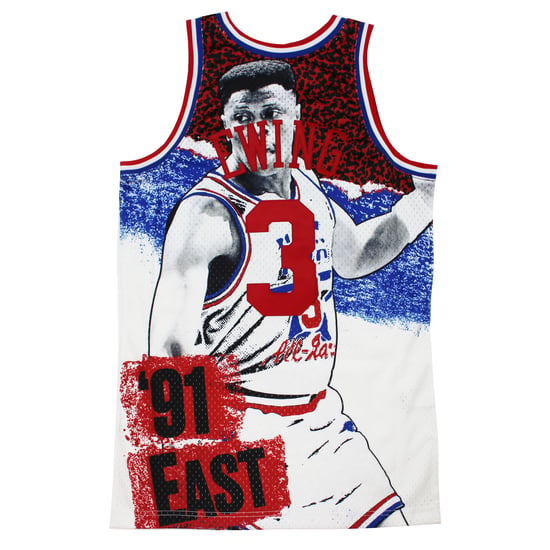 Mitchell & Ness Patrick Ewing 3 1991 East NBA All Star Swingman Jersey