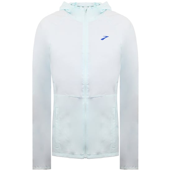 Brooks Canopy Womens Light Blue Running Jacket - Image 1