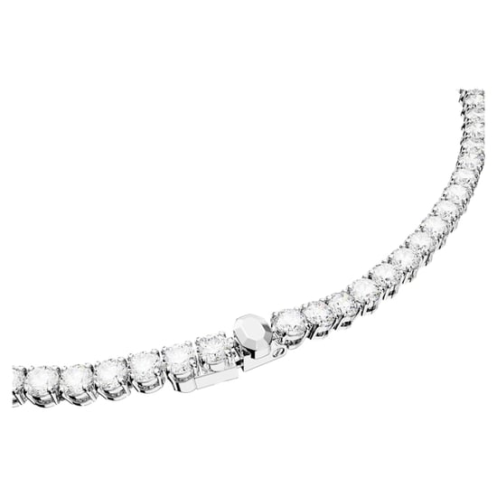 Swarovski 'Matrix' Vrouwen Basis Metaal Ketting - Zilver 5681796 - Image 2