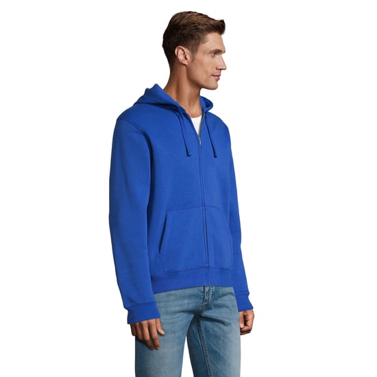 SOLS Heren Spike Full Zip Hoodie (Koningsblauw) - Image 3