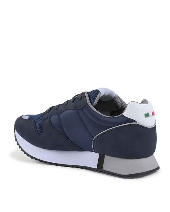 V Italia Mens Sneaker SNK 003 M Navy