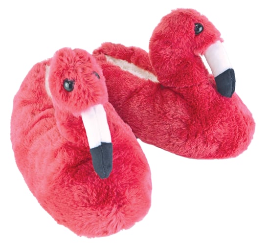Dames nieuwigheid zachte zolen flamingo pantoffels - Roze - Image 1