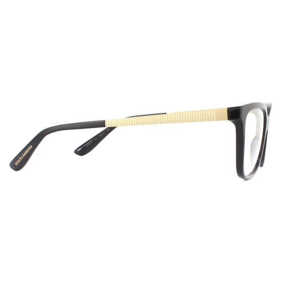 Dolce & Gabbana Rectangular Black Womens Glasses Frames