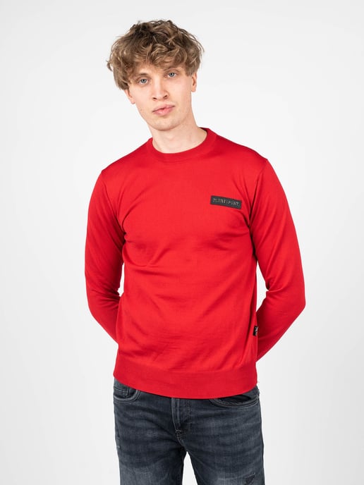Plein Sport Pullover Merino Men's Red
