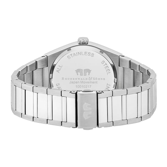 Rhodenwald & Söhne Men's Multifunctional Silver Stainless Steel Watch - Image 5