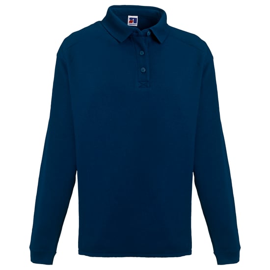 Russell Europe Mens Heavy Duty Collar Sweatshirt (Franse marine) - Image 1