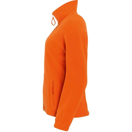 SOLS Dames/dames North Full Zip Fleece Jacket (Oranje) - Image 3