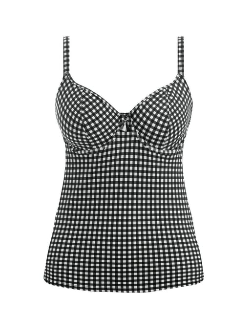Check In Plunge Tankini Top - Image 4