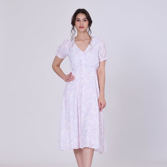 Wandelde Empire Dress met Liberty Print - Image 2