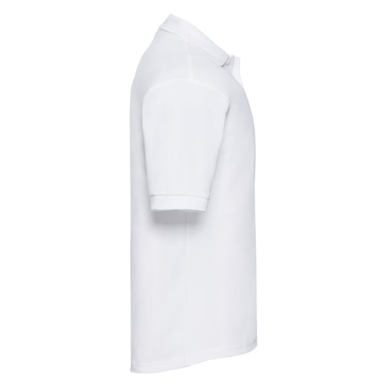 Russell Heren Klassiek Polycotton Poloshirt (Wit) - Image 3