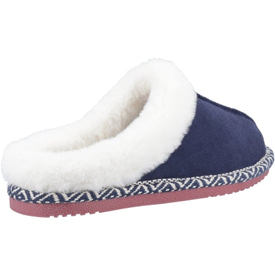 Hush Puppies Amara Suède Vrouwen Slippers Navy - Image 2
