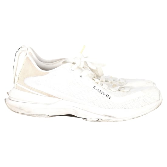 Lanvin L-I Veterschoenen in Witte Mesh - Image 1