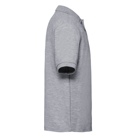 Russell Heren Polycotton Pique Poloshirt (Licht Oxford) - Image 3