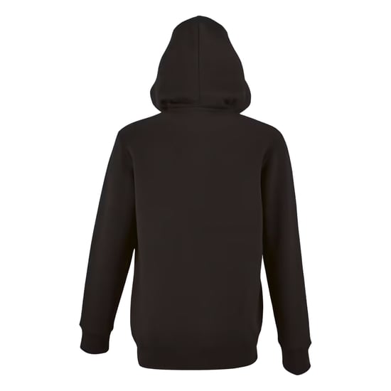 SOLS Hoodie met volledige rits voor kinderen/Kinderen Stone (Zwart) - Image 2