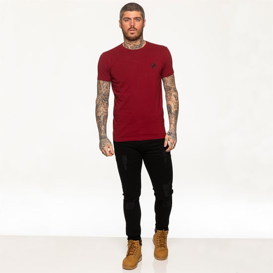 Heren T-shirt | Enzo Designer Menswear - Image 4
