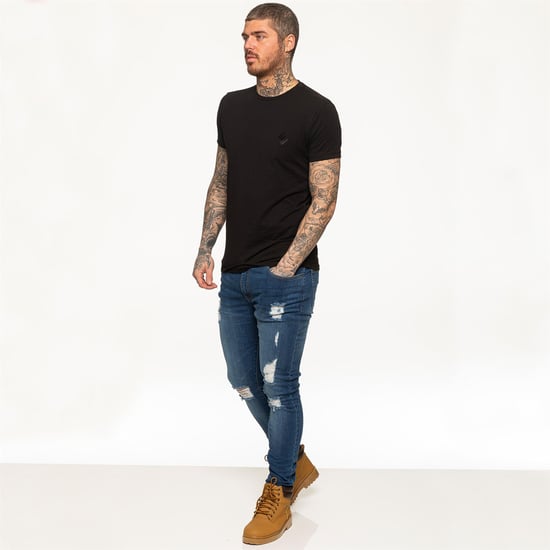 Heren T-shirt | Enzo Designer Menswear - Image 4