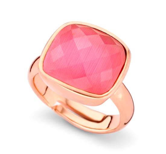 Orphelia Women's 925 Sterling Silver Ring - Rose ZR-7198/PI