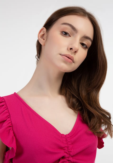 Mymo Top Dames roze - Image 5