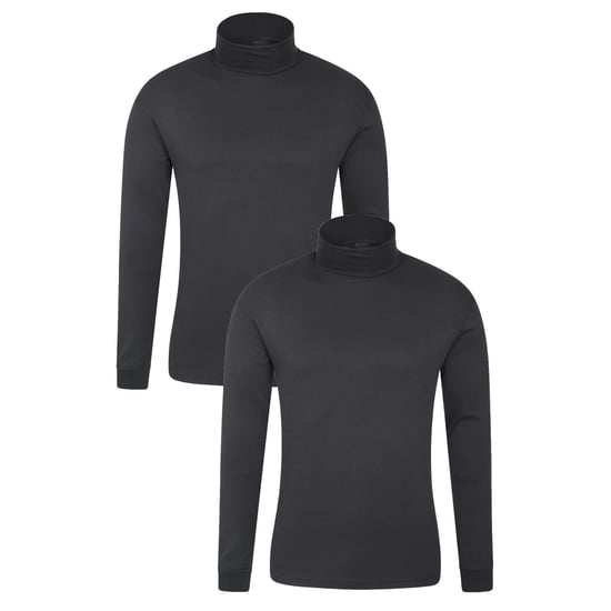Mountain Warehouse Heren Meribel Thermo Top (Set van 2) (Zwart) - Image 1