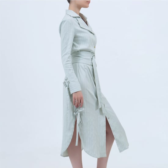 Lange kleermakershirtjurk - Image 3