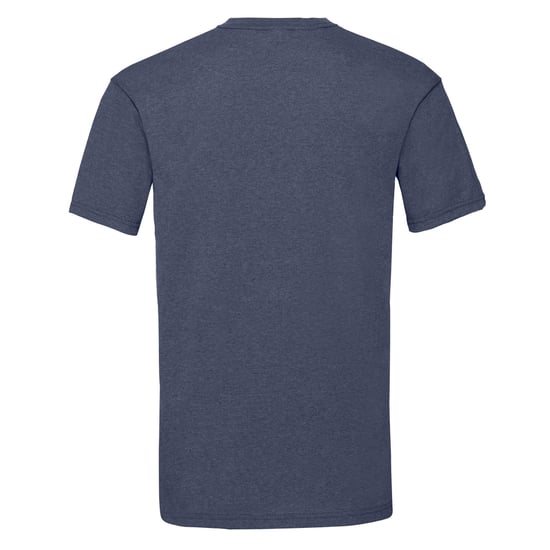Fruit of the Loom Heren Valueweight Heather T-shirt (Vintage Marine) - Image 2