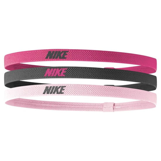 Nike 2,0 2024 Elastische Hoofdband (Verpakking van 3) (Vonk/grijs/roze glans) - Image 1
