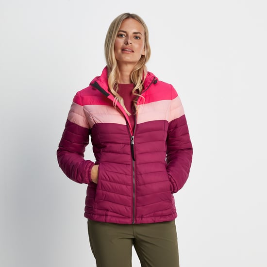 Garriston Womens Padded Jacket Raspberry/Magenta Pink