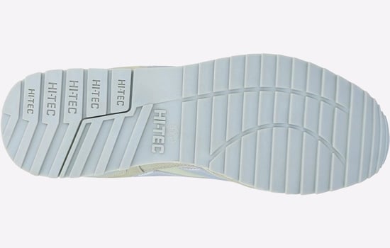 Hi-Tec Silver Shadow OG Pu Suède Heren Zilver/Grijs/Groene Sneakers - Image 5