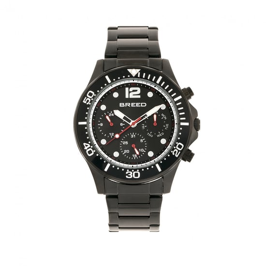 Breed Pegasus Bracelet Watch w/Day/Date