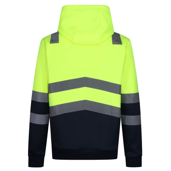 Regatta Mens Overhead High-Vis Hoodie (Yellow)