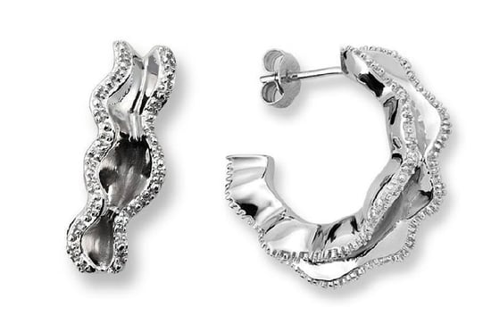 Orphelia Dames 925 Sterling Zilveren Oorbellen - Zilver ZO-5792 - Image 2