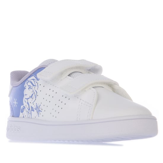 Girl's adidas Infant Frozen II Advantage Trainers in White