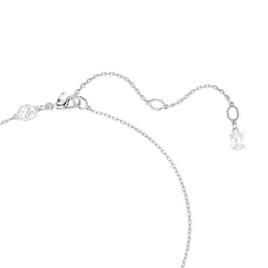 Swarovski 'Idyllia' Dames Neusmetaal Ketting - Zilver 5691484 - Image 3