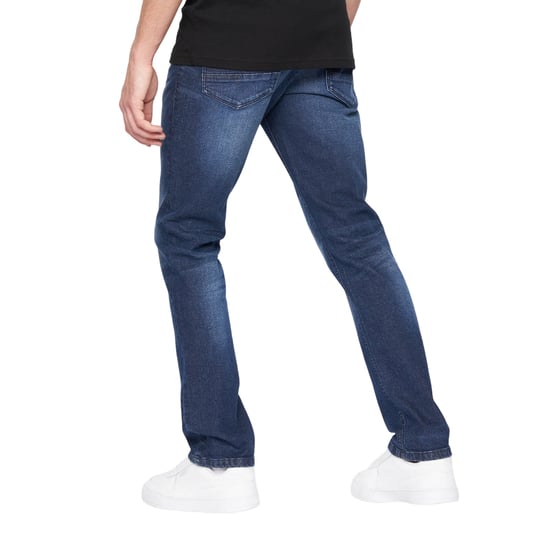 Crosshatch Heren Svelte Stretch Jeans (Donkere wasbeurt) - Image 2