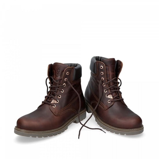 Panama Jack 03 C52 Mens Brown Boots Waterproof Leather Laces Hiking Ankle Chukka