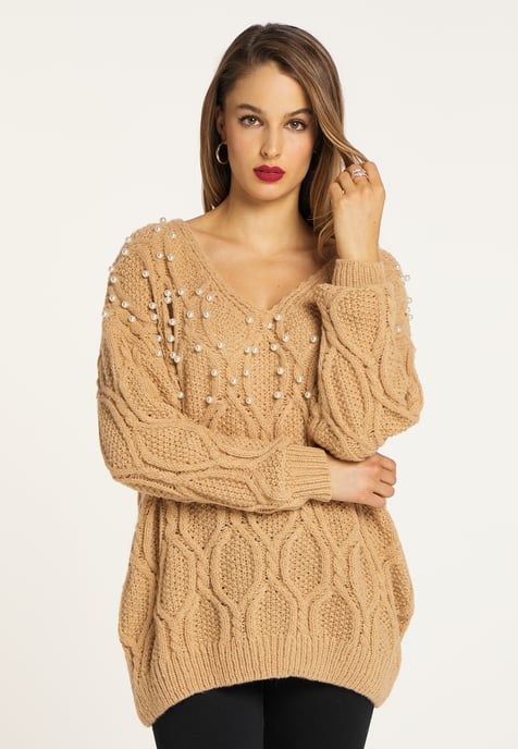 faina knit sweater zitha