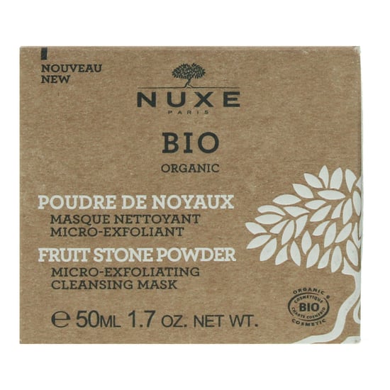Nuxe Bio Organic Fruit Stone Powder Micro-Exfoliating Cleansing Mask 50ml