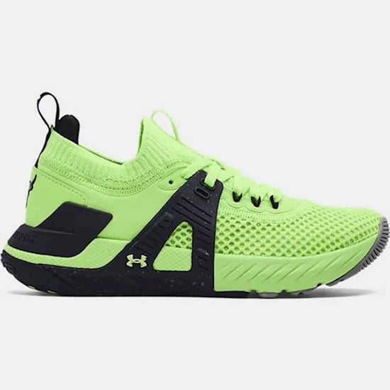 Under Armour Project Rock 4 Green Womens Trainers