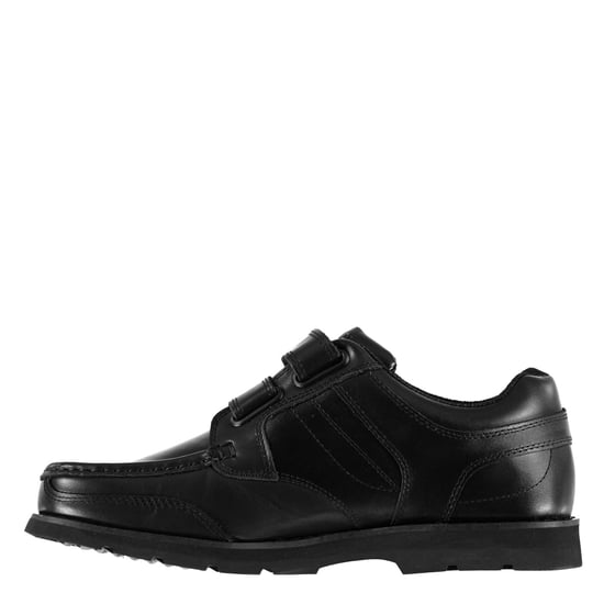 Kangol Mens Harrow Vel Smart Hook and Loop Leather Shoes